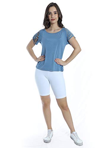 Bermuda Ciclista Fitness Anistia Branco