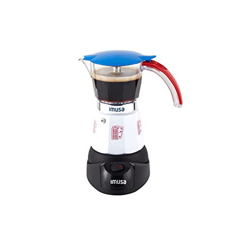 Imusa Special Edition Electric Cuba/Domino themed Espresso Maker