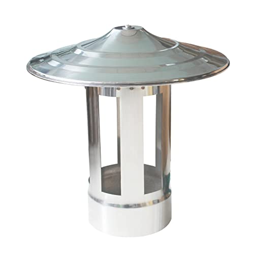 Kaminabdeckung schornsteinabdeckung regenhut edelstahlschornstein kaminaufsatz schornsteinhaube regenhaube ofenrohr