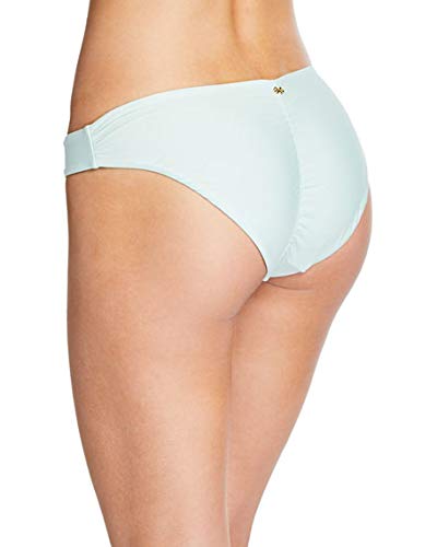 PilyQ Azure Basic Ruched Hipster Bikini Swim Bottom, US Small3