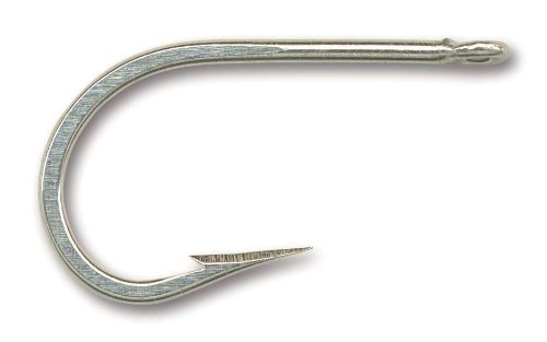 Mustad 7692DT Big Game Tarpon and Tuna Forged Duratin Hook with Brazed Ring