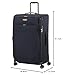 Samsonite Spark SNG ECO - Spinner L, Erweiterbar Koffer, 79 cm, 124/140 L, Blau (Eco Blue)