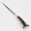 Briefopener brief opener met gewei hoorn handvat hert gewei lengte 18 cm # 27.17.24