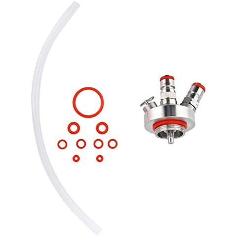 Dispensador de Grifo de Cerveza de Acero Inoxidable con Manguera y Anillo de Sellado Cover