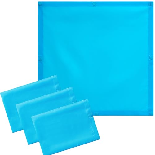 Image of VIHOSE 4 Pcs 2 x 2 Feet Fluorescent Light Covers for Ceiling Lights Classroom Magnetic Light Filters for Reducing Harsh Glare Flicker for Office Classroom Home Drop Ceiling(Pure Style)