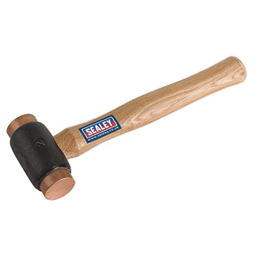 Sealey Cfh03 Copper Faced Hammer 2.75Lb Hickory Shaft