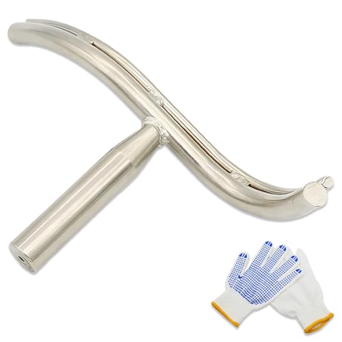 Curved Lathe Tool Rest 1 Inch Post Stainless Steel Tool Rest for Wood Lathe, Special-Shaped Wood Lathe Tool Rest for Bowl Turning, Wood Lathe Tools and Accessories for Mini Lathe