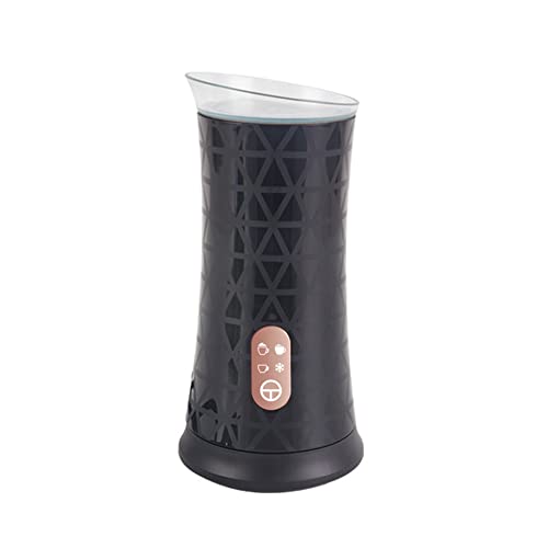 Stytpwra Calentador automático de espumador de leche caliente y fría para fabricante de espuma de lama, máquina de café capuchino para chocolate caliente de café – Enchufe de la UE