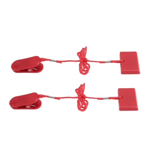2pcs cinta de correr universal seguridad llave Tradmühle interruptor de seguridad magnético reemplazo para máquina en funcionamiento