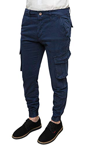 Jeans décontracté slim fit Evoga bleu 44 le pantalon cargo des sorties