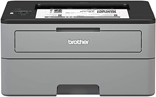 Brother HL-L2350DW Series Compact Wireless Monochrome Laser Printer - Mobile Printing - Auto 2-Sided Printing - Up to 32 Pages/min - Up to 250 Sheet Capacity - Grey & Black - WULIC Printer Cable