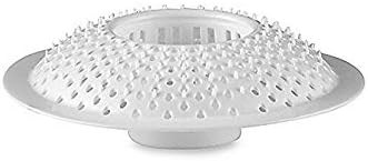 Evriholder Hair Stopper Bath Strainer, White