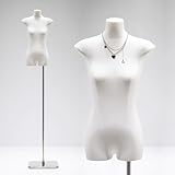 Scénarios Applicables : Le support d'affichage de figurine de vitrine peut être utilisé dans les vitrines, les comptoirs, les cabines d'essayage for montrer vos différentes robes, pantalons, vêtements, costumes, robes, etc. Vous pouvez également placer vos chaussures sur la base, ou des colliers assortis, des sacs sur le modèle afin de pouvoir exposer parfaitement vos vêtements.