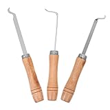 HOLIDYOYO 3 Stück Kocherhaubenschaber Küchenschaber Reinigungswerkzeuge Klinge Entferner reinigungsschaber Cleaning Scraper Stabiler Schaber Saubere Schaber sauberer Schaber Holz Khaki
