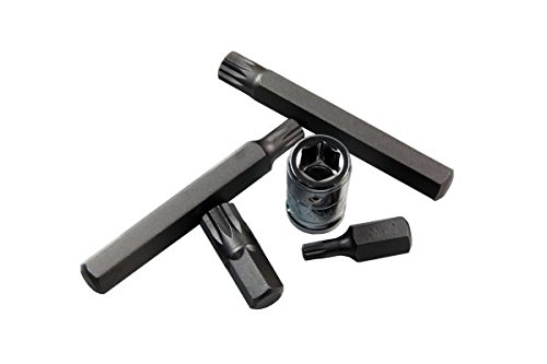 US PRO 11pc Spline Set M5-6-8-10-12 with Adaptor Socket B1484 - Image 2