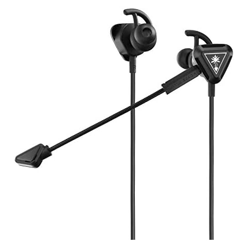 Turtle Beach Battle Buds In-Ear Gaming Headset - Mobile & PC with 3.5mm, Xbox Series X|S, Xbox One, PS5, PS4, PlayStation, Switch – Lightweight, In-Line Controls – Black Cover