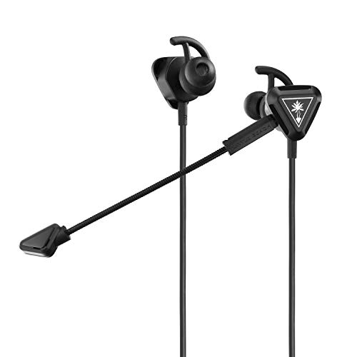 Turtle Beach Battle Buds In-Ear-Gaming-Headset (für Mobile Gaming, Nintendo Switch, Xbox One, PS4 und PS5) schwarz/silber