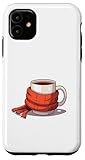 Red mittens with a cup