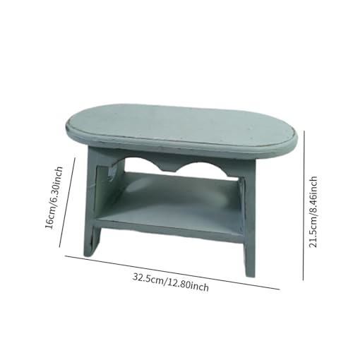 Présentoir en bois bleu de qualité supérieure pour pots de fleurs - 4