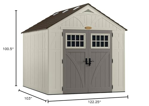 Backyard Storage Shed 8x10