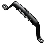 Carr's 200031 Cab Grab Handle, Exterior, 10 in Long, Mounting Hardware Included, Aluminum, Black Powder Coat, Each