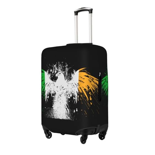 Travel Luggage Cover Ireland Irish Flag Fashion Washable Baggage Suitcase Protector Fit For Luggage Small2
