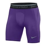 Nike Mens PRO Training Compression Short Purple Medium