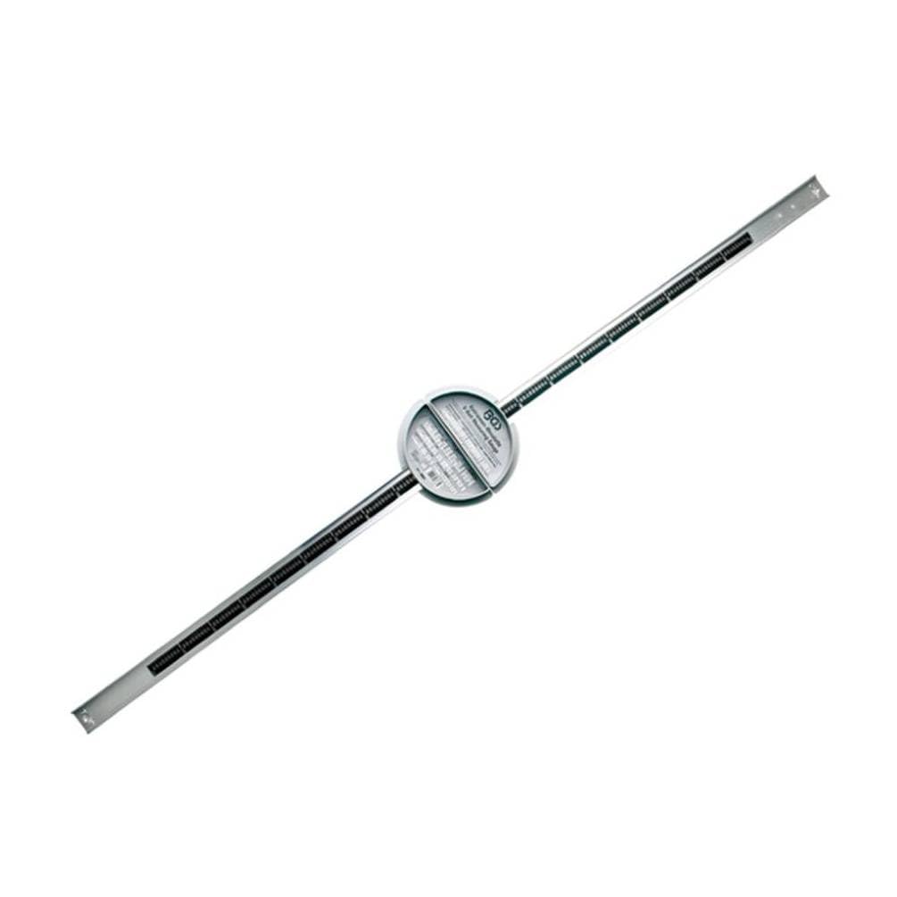 Medidor de correas – 126,5 cm x 18 mm x 6 mm – Precisión y robustez – Medición fácil y fiable – D-Work