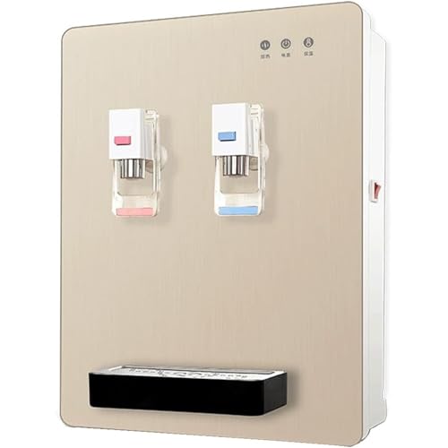 Dispensador de agua caliente para oficina y cocina moderna con diseño compacto de acero