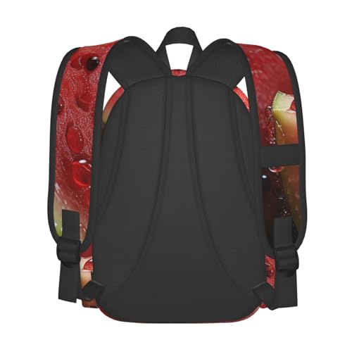 Travel Backpack for Women Men Watermelon and Water Drops Casual Daypack Large Capacity Nurse Bag4