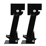 MILISTEN 2 Stück Trailer Stabilisator Wagenheber aus Robustem Stahl Verstellbar für Verschiedene Anhängertypen Platzsparend für Wohnmobil Outdoor und Fahrzeugreparatur