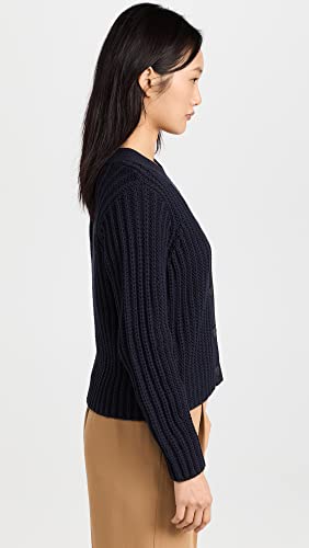 Image of Vince Women's Wave Rib Cardigan