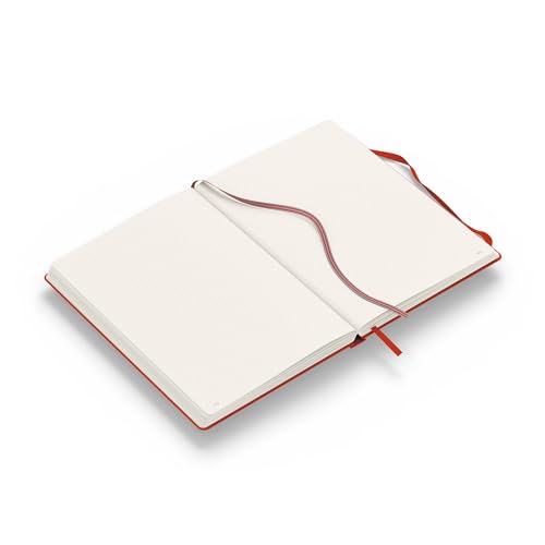 Image of LEUCHTTURM1917 - Notebook Hardcover Medium A5-251 Numbered Pages for Writing and Journaling (Fox Red, Dotted)