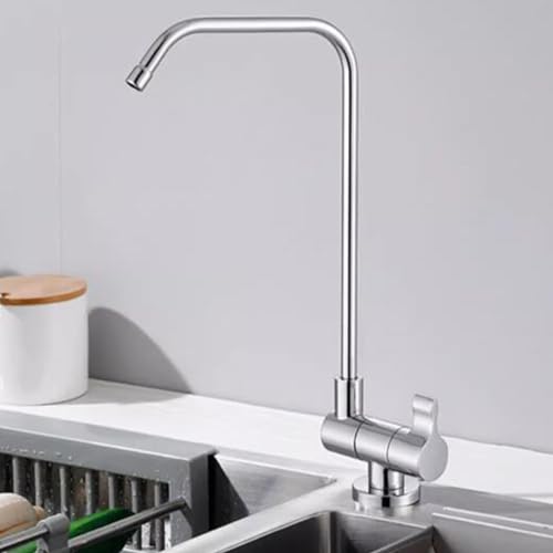 Robinet de filtre à eau en laiton pour évier de cuisine sous fenêtre amovible