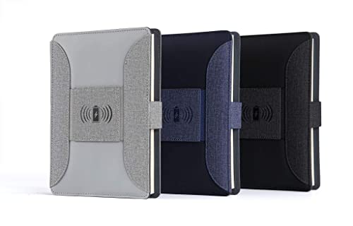 Wireless Phone Charging Portfolio Organizer with Built in...