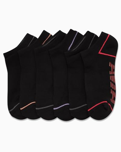 Avia Womens Low Cut Socks - 6 Pack Cushioned Performance Stretch Moisture Wicking Athletic No Show Socks for Women (4-12)2
