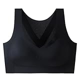 Photo Gallery xotoa reggiseno sportivo ad alto sostegno for donna - senza ferretto, con schiena incrociata, copertura totale(black,6xl/48fitfor115-130kgcde) Photo Gallery xotoa reggiseno sportivo ad alto sostegno for donna - senza ferretto, con schiena incrociata, copertura totale(black,6xl/48fitfor115-130kgcde)