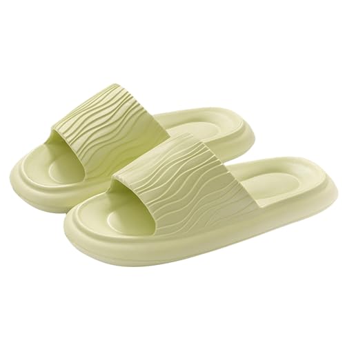 Chanclas de baño para mujer, zapatillas de baño para mujer, suaves, nubes, pantuflas blancas, zapatillas para hombre, originales, antideslizantes, negras, ergonómicas, de secado rápido, chanclas de