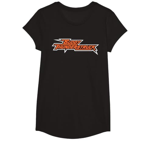 Buddy Thunderstruck T-Shirt, Girls, Black, Medium