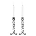 Orrefors 6590162 Carat Candlestick Pair