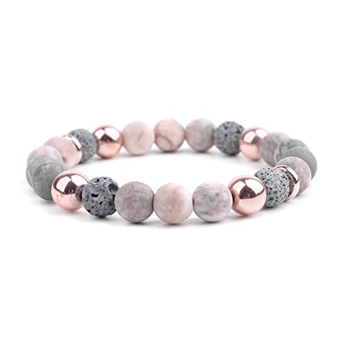 Bracelet diffuseur huile essentielle en pierre de lave : le cadeau bien-être pour femme