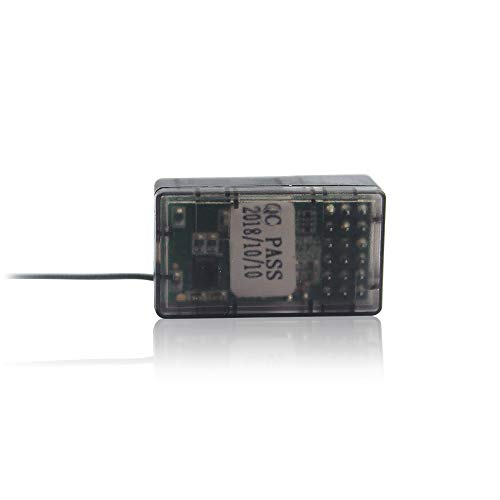Radiolink R6FG RC Receiver 2.4 GHz Gyro Integrated 6 Channels Long Range up to 400 m for Cars Boats Compatible with RC6GS V3/RC4GS V3/T8FB/T8S/RC8X/T16D/T12D - Image 2