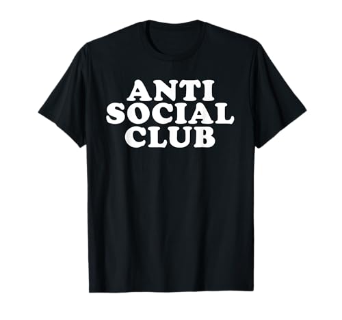 Anti-Social Club funny anti social club Camiseta