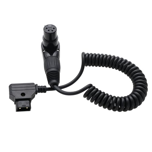 Cable XLR D-TAP de 4 pines evita tirones en cámaras F5500V y SmallHD 2