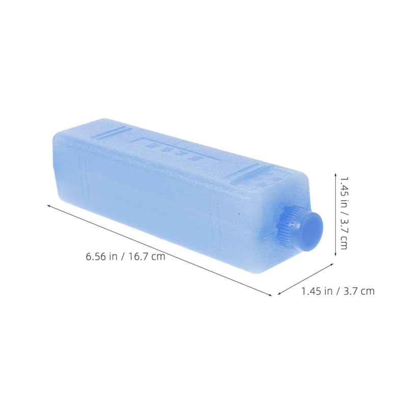 Image of Housoutil 12pcs Reusable Ice Packs, Ice Packs for Cooler Lunch Bags Breastmilk Storage Bottle Daily Use Freezer Air Conditioner Fan