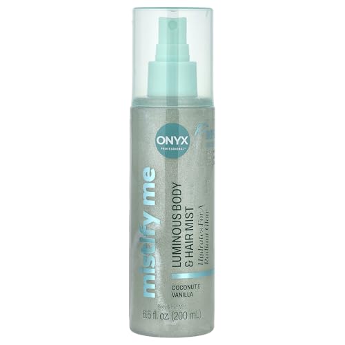 Onyx Professional Coconut Bliss, Hydrating Shimmer Mist, Coconut & Vanilla, 6.5 fl oz (200 ml)