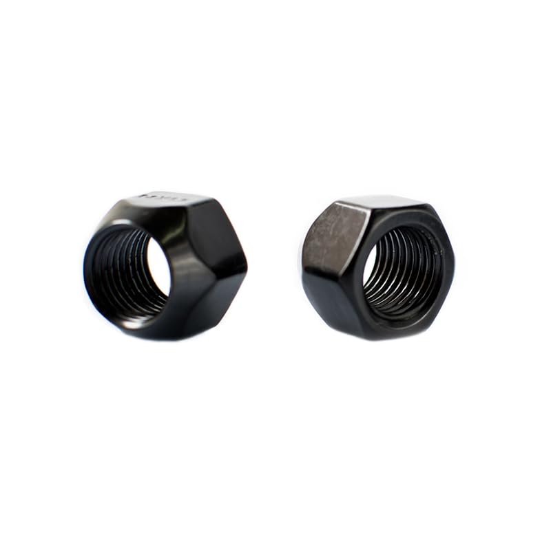 Dadi per ruota M12 x 1,25 SW21 acciaio conico nero aperti