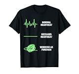 Vorarbeiter Arbeiter in Baufirmen T-Shirt