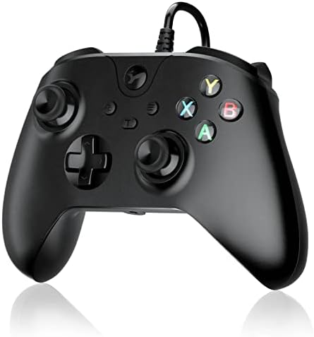 Oussirro Wired Controller for Xbox ONE X/S/Xbox Collection X&S,PC Controller Gamepad with Turbo Operate Twin Vibration Refined Analog Joystick Tunable Triggers Stereo Headset Jack