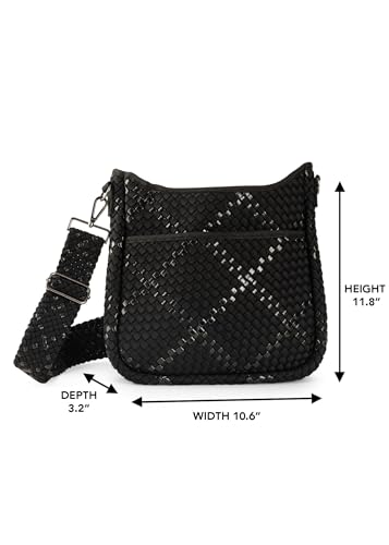 Haute Shore - Blake Noir Woven Crossbody Bag4